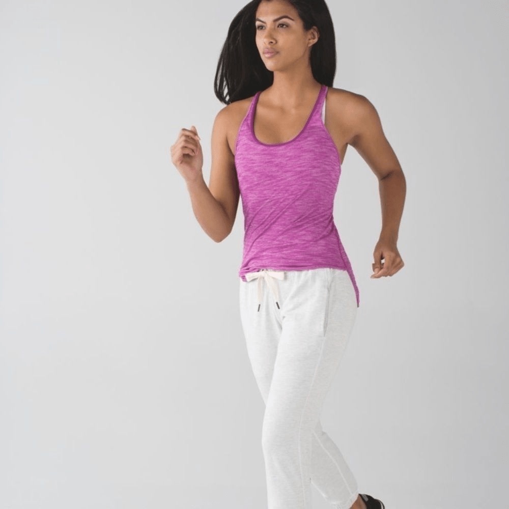 Women's Pink Sleeveless Top